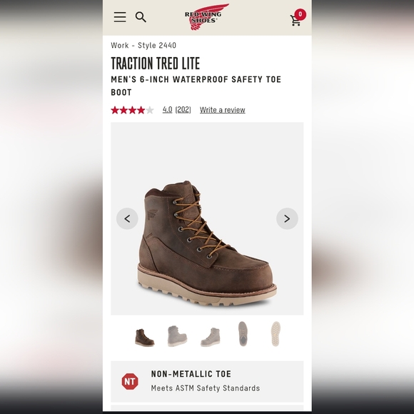 Brand New Red Wing Boots - Picture 5 of 6